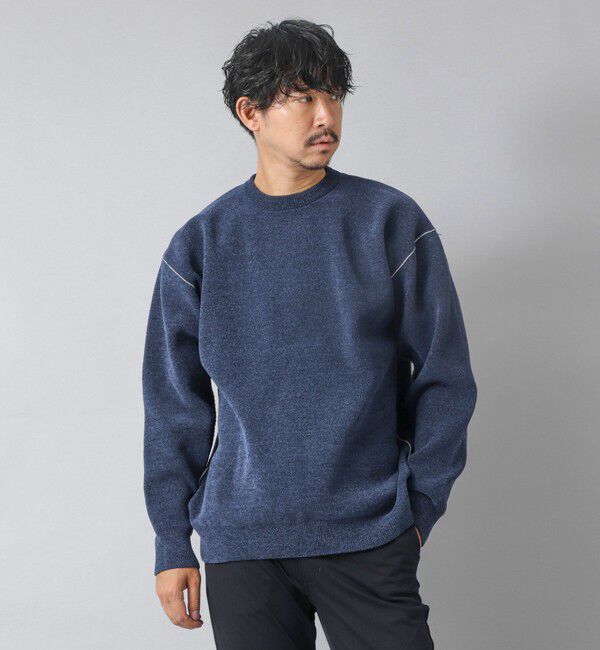 NOLLEY'S goodman「【ACTIVE SECT】《限定展開》Wフェイスモールクルーネック 25AW」|ニット・セーター|