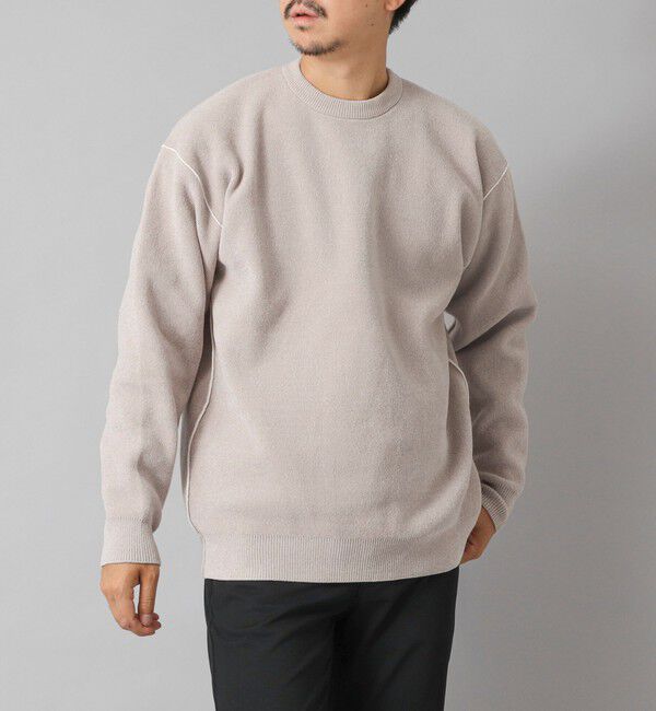 NOLLEY'S goodman「【ACTIVE SECT】《限定展開》Wフェイスモールクルーネック 25AW」|ニット・セーター|