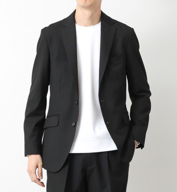 NOLLEY'S goodman「【ビジカジ/セットアップ対応】ACTIVE SETTER ウォッシャブル ストレッチジャケット 25AW」|テーラードジャケット|ブラック