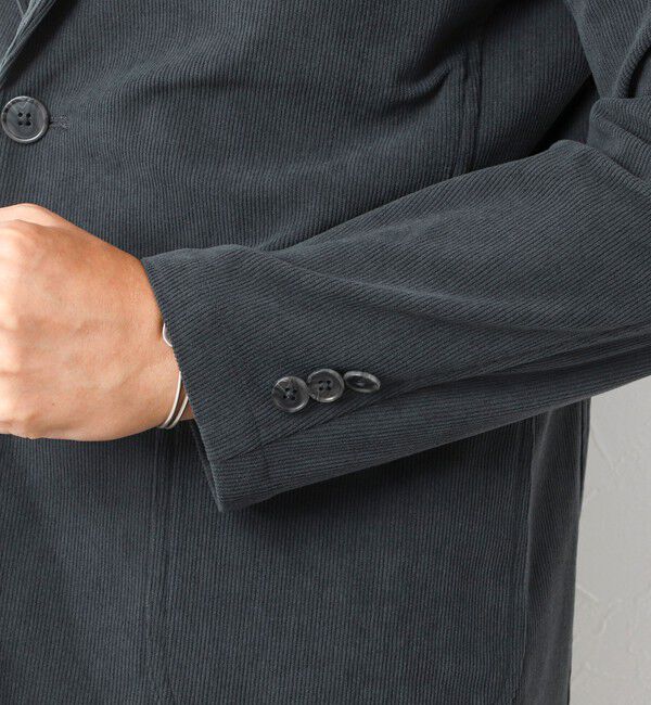 NOLLEY'S goodman「《ビジカジ/セットアップ対応》トリコットコーデュロイ ストレッチ イージーJK 25AW」|テーラードジャケット|