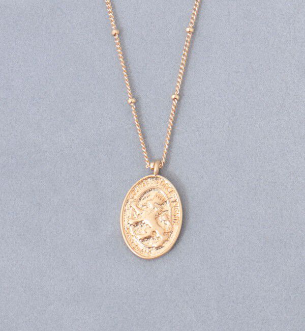 grace grace「【grace grace/グラスグラス】レオーネコインネックレス」|ネックレス|ゴールド