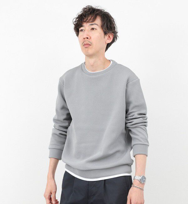 NOLLEY'S goodman「ウォッシャブルワッフルクォーターCN 25AW」|Tシャツ・カットソー|
