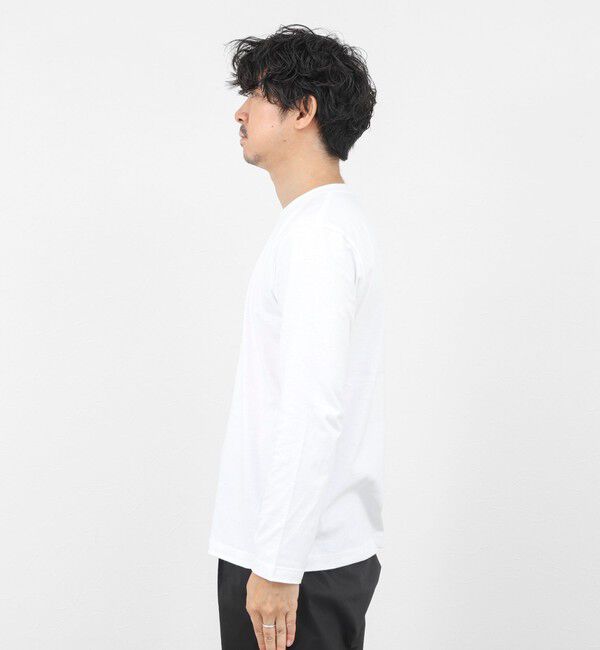 NOLLEY'S goodman「《2点セット》ウォッシャブル/抗菌加工 片畦7Gプルオーバー(ロンT付) 25AW」|ニット・セーター|