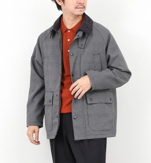 NOLLEY'S goodman「《ビジカジ対応》【TECHTWEED】【SORONA】中綿ユーティリティジャケット 25AW」|ブルゾン・スタジャン|