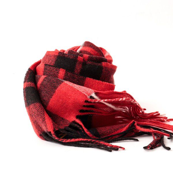 NOLLEY'S goodman「【TWEEDMILL/ツイードミル】Lambswool Muffler Check 25」|マフラー|