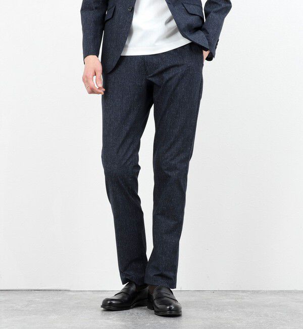 NOLLEY'S goodman「《ビジカジ/セットアップ対応》COOLDOTS クールドッツ イージーパンツ 26SS」|チノ|インディゴブルー