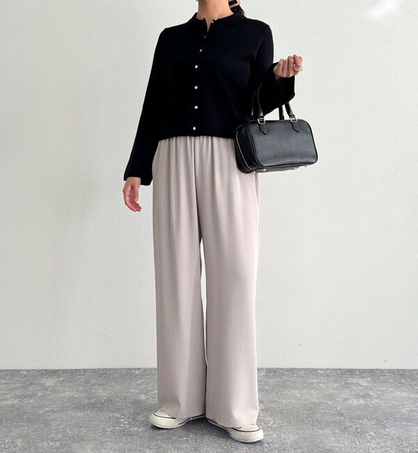 fredy emue「【累計販売数4万本突破！】とろみツイルストレートイージーパンツ」|チノ|