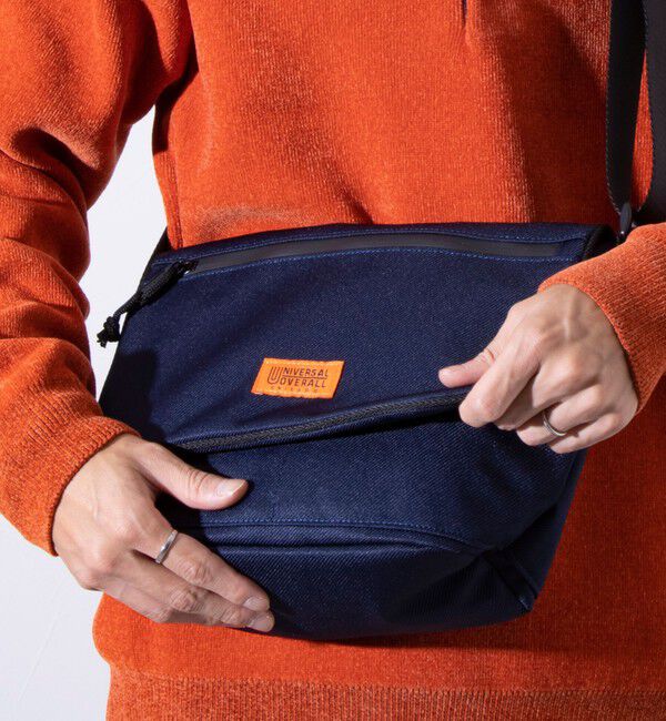 GLOSTER「【UNIVERSAL OVERALL/ユニバーサルオーバーオール】フラップショルダーバッグ」|ショルダー・メッセンジャー|