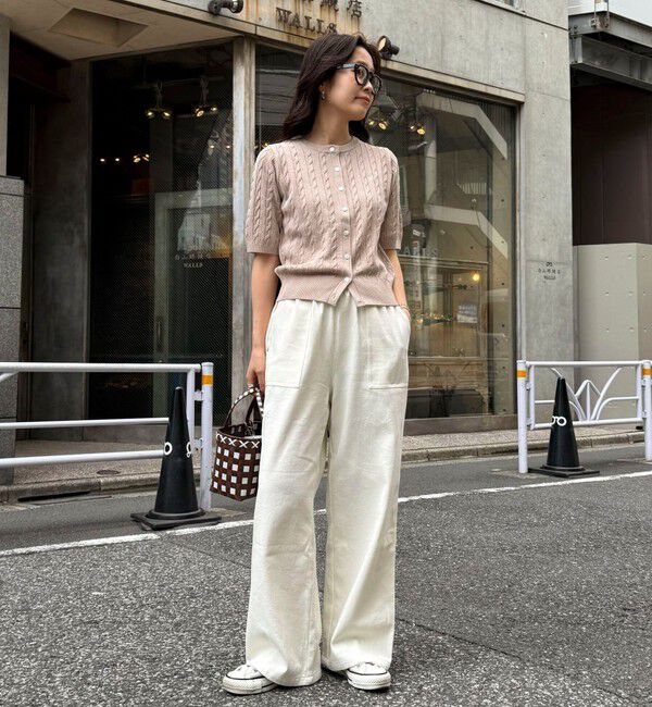 fredy emue「ライトオンスデニムベイカーイージーパンツ」|デニム|