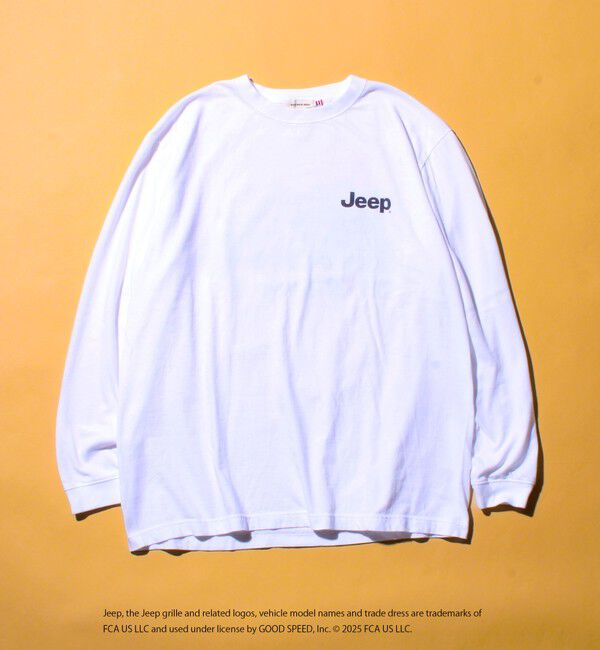 GLOSTER「【GOOD ROCK SPEED】Jeep / ジープ バックプリント ロングスリーブTシャツ ロンT」|Tシャツ・カットソー|