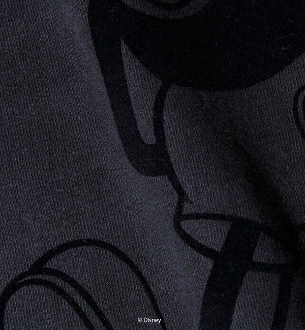 GLOSTER「【GOOD ROCK SPEED】MICKEY / フロッキープリントTシャツ」|Tシャツ・カットソー|