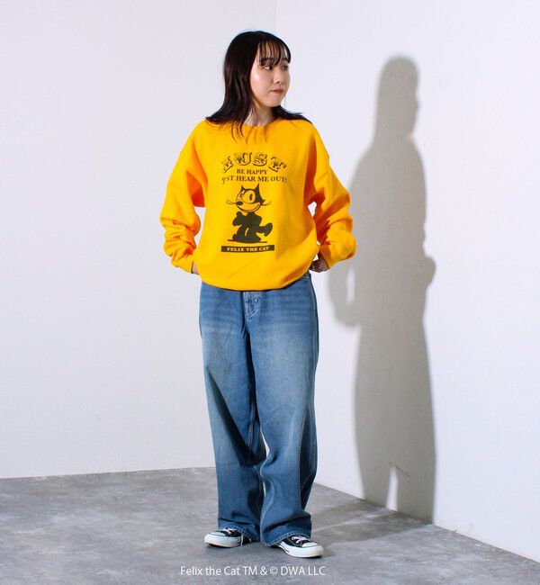 GLOSTER「【GOOD ROCK SPEED】キャラプリント 裏起毛スウェット」|スウェット・ジャージ|