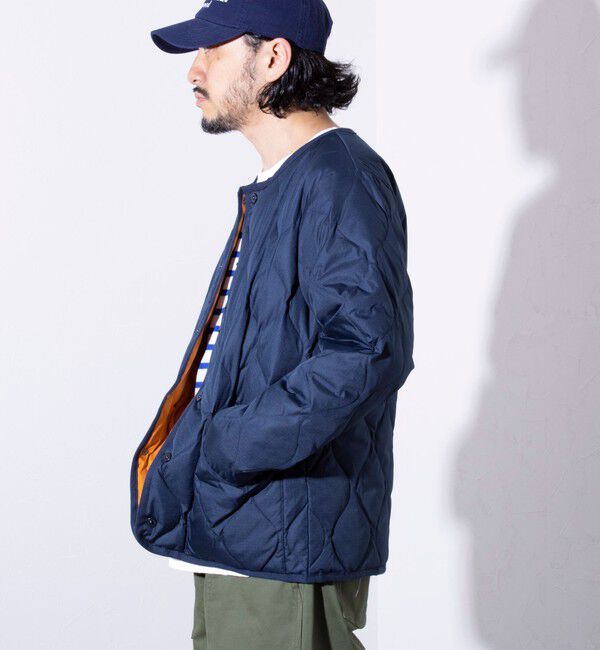 GLOSTER「【GLOSTER別注】TAION ミリタリー クルーネック ライナージャケット」|ダウン|