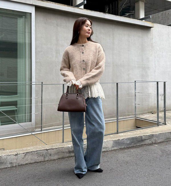 fredy emue「スパンコールニットカーディガン」|カーディガン|