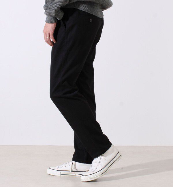 GLOSTER「【Deep Shape】微起毛ストレッチ イージーパンツ」|チノ|