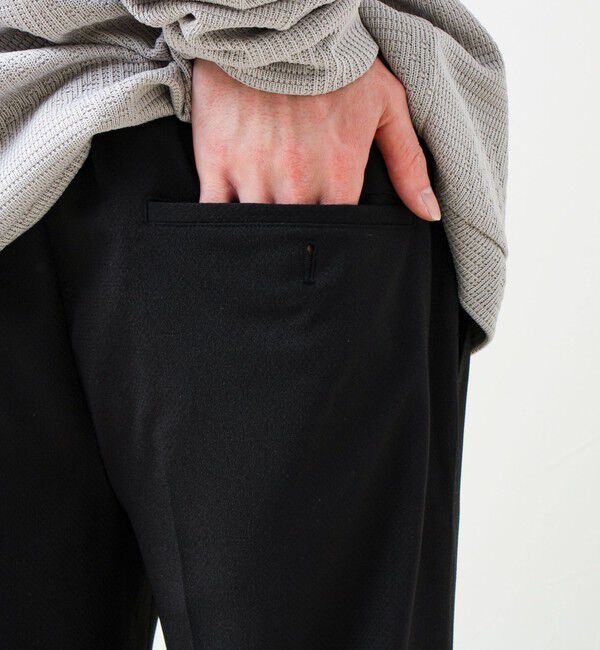 GLOSTER「【セットアップ対応】リネンタッチドビーイージーパンツ」|チノ|