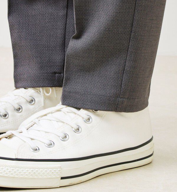 GLOSTER「【セットアップ対応】リネンタッチドビーイージーパンツ」|チノ|