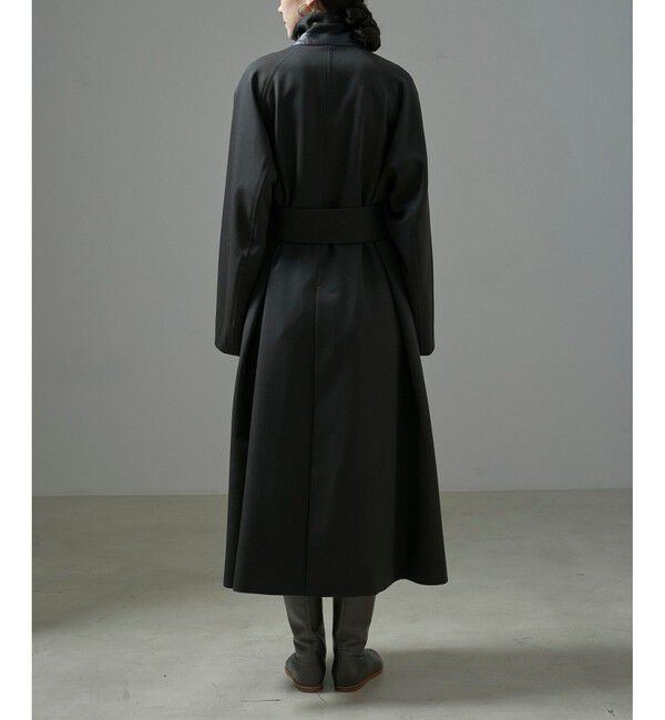 SALON adam et rope'「VISTO WOOL GABA スタンドカラーコート」|ステンカラーコート|