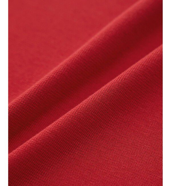 ROPE「シルクコットン総針Aラインワンピース/イージーケア」|ワンピース|