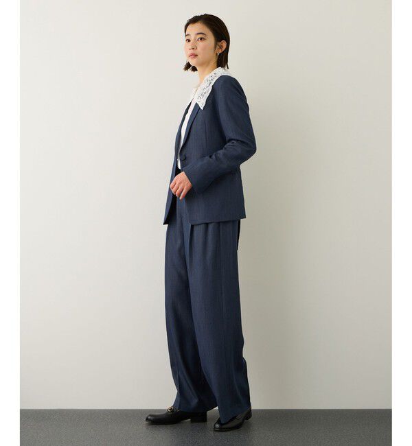 ROPE「レースカラープルオーバーブラウス」|シャツ・ブラウス|