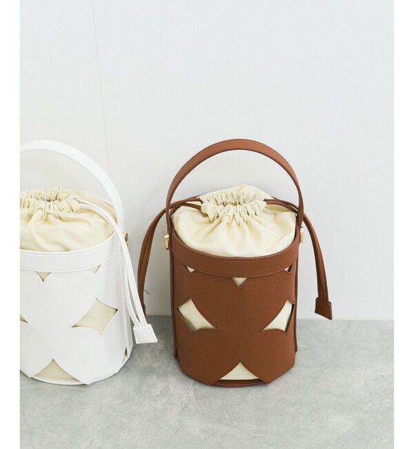 VIS「カットワーク2WAYバッグ」|ハンドバッグ|