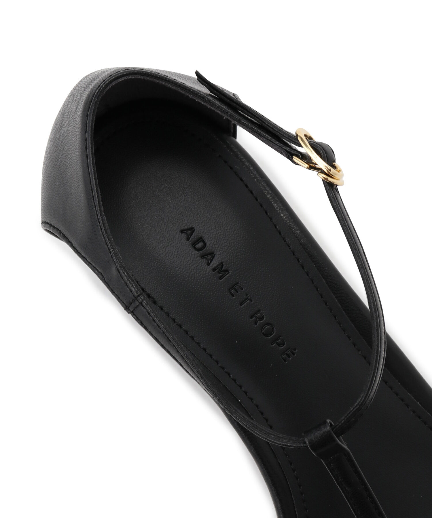 ADAM ET ROPE'「【サステナブル】ナロークロスストラップサンダル」|サンダル|