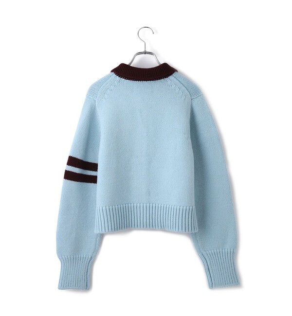 ADAM ET ROPE'「【WEB限定】ポロニットカーディガン」|カーディガン|