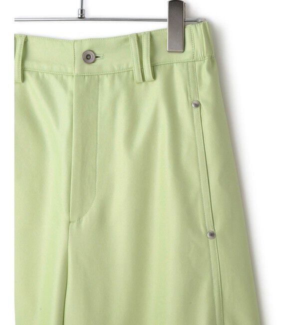 ADAM ET ROPE'「グロスボンディングコクーンパンツ」|チノ|