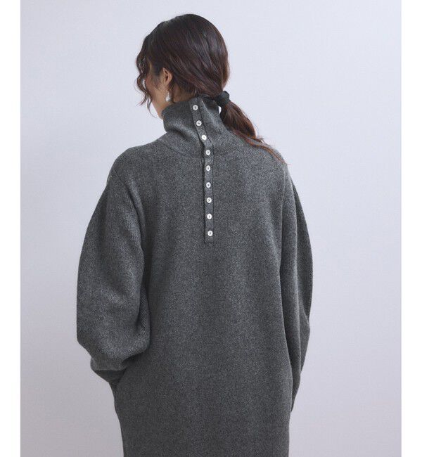 ADAM ET ROPE'「【WEB限定】2WAYニットポロワンピース」|ワンピース|