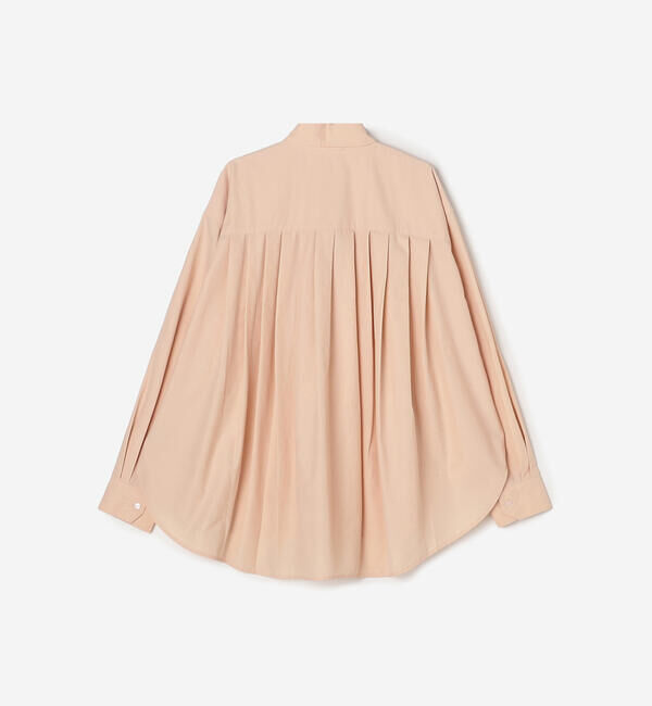  「eunoia | バックプリーツシャツ WOMEN」|シャツ・ブラウス|