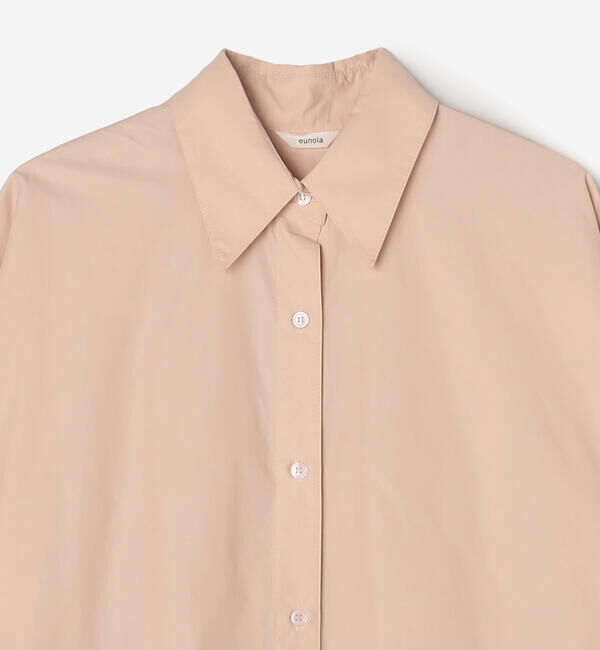  「eunoia | バックプリーツシャツ WOMEN」|シャツ・ブラウス|