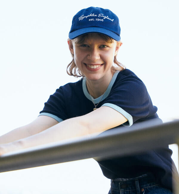  「Gymphlex | コットンチノ ロゴキャップ UNISEX」|キャップ・キャスケット|