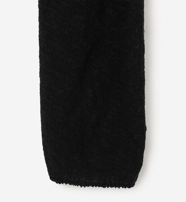 UNFIL「UNFIL | コットンシルク スラブヤーン ボトルネックプルオーバー WOMEN」|ニット・セーター|