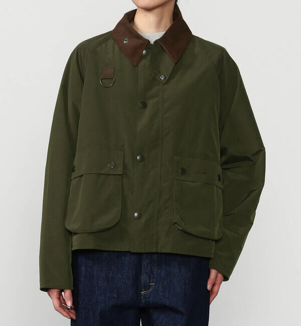  「Barbour |〈別注〉BLYTH ショートジャケット WOMEN」|その他|OLIVE