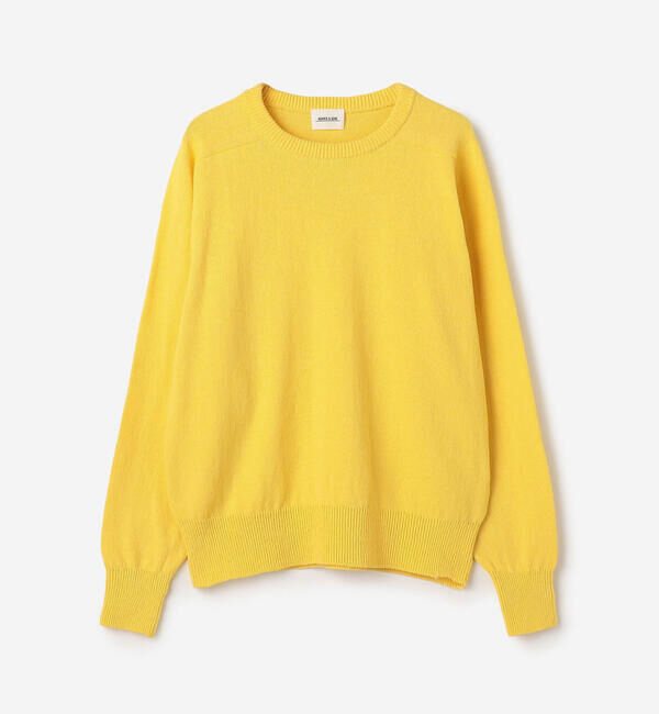 Morris & Sons「MORRIS & SONS | コットン サドルショルダーニット WOMEN」|ニット・セーター|