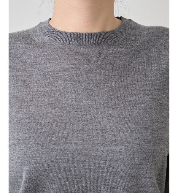  「16Gクルーネックプルオーバー」|ニット・セーター|