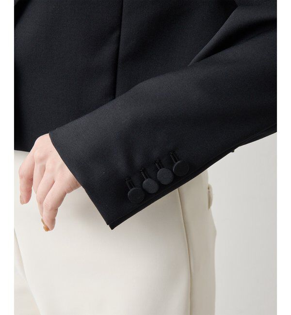  「ウールギャバテーラージャケット」|テーラードジャケット|