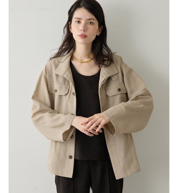 Drawing Numbers「【Drawing Numbers】メッシュミリタリージャケット」|その他|