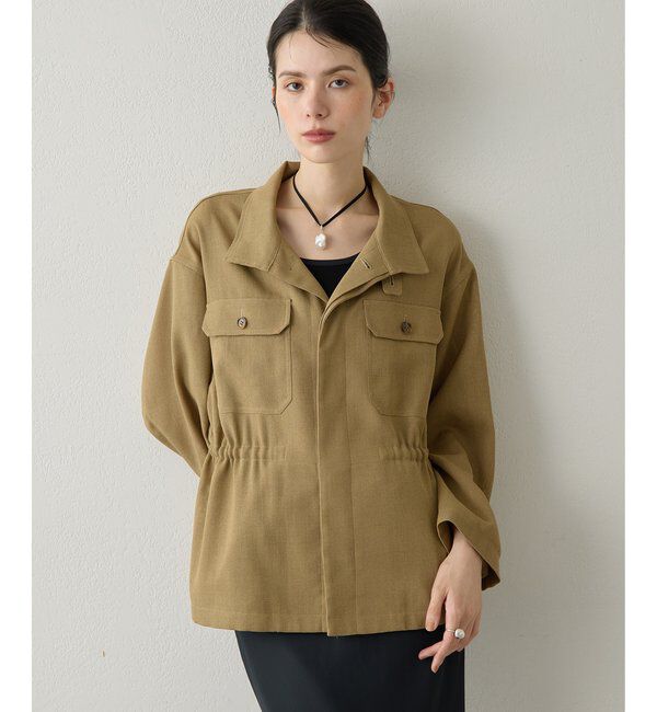 Drawing Numbers「【Drawing Numbers】メッシュミリタリージャケット」|その他|