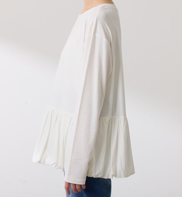  「裾バルーンロンT」|Tシャツ・カットソー|