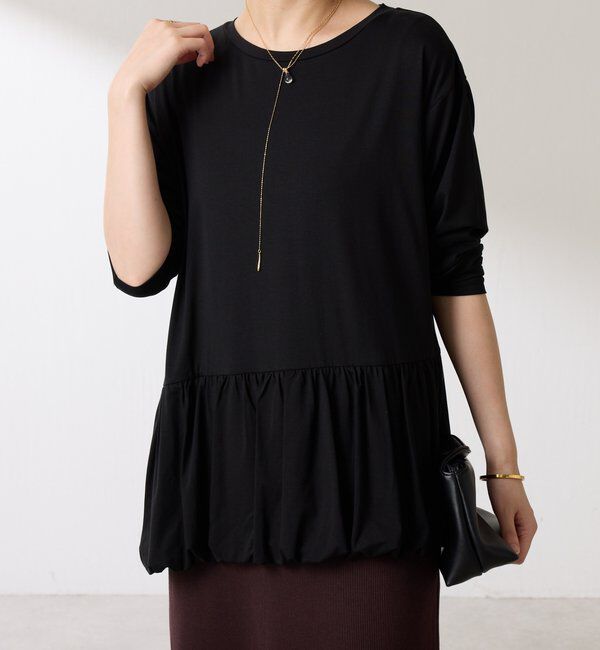  「裾バルーンロンT」|Tシャツ・カットソー|