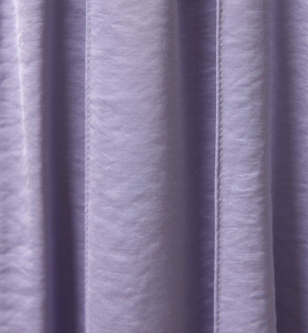  「シルキーサテンフレアスカート」|スカート|