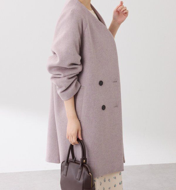  「ノーカラーダブルコート」|その他|