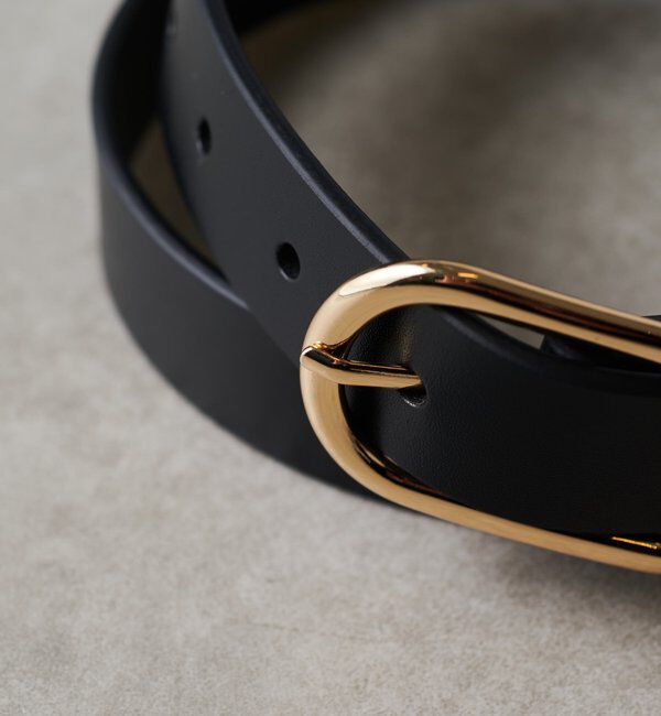  「【PAPILLONNER/パピヨネ】ゴールドバックルベルト」|ベルト|