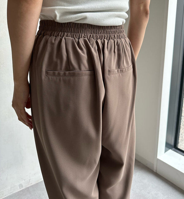  「【累計販売数3万枚突破/23色4サイズ展開！】タックワイドパンツ」|チノ|