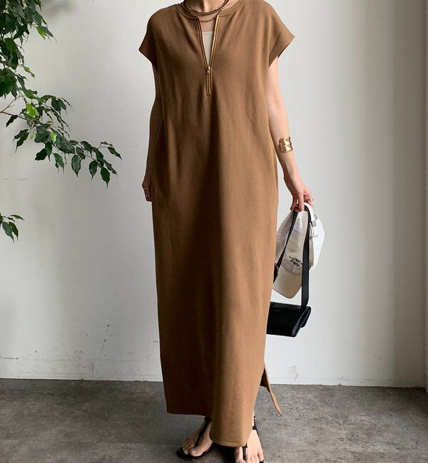  「【SAKURA&times;こっち企画】前後2WAYジップワンピース」|ワンピース|