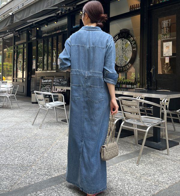  「リヨセルデニムワンピース」|ワンピース|