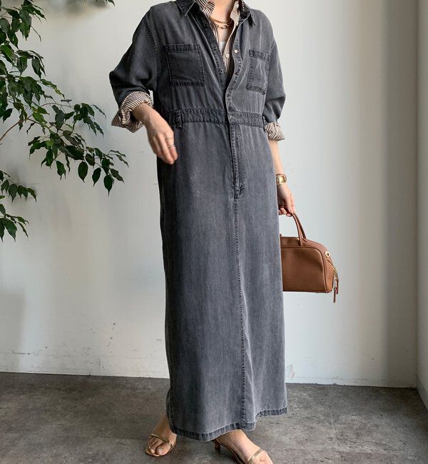  「リヨセルデニムワンピース」|ワンピース|