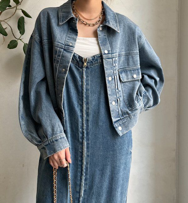  「袖ボリュームGジャン」|ブルゾン・スタジャン|