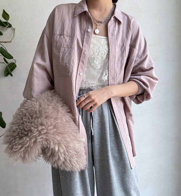  「【セットアップ対応】ピグメントライクシャツ」|シャツ・ブラウス|